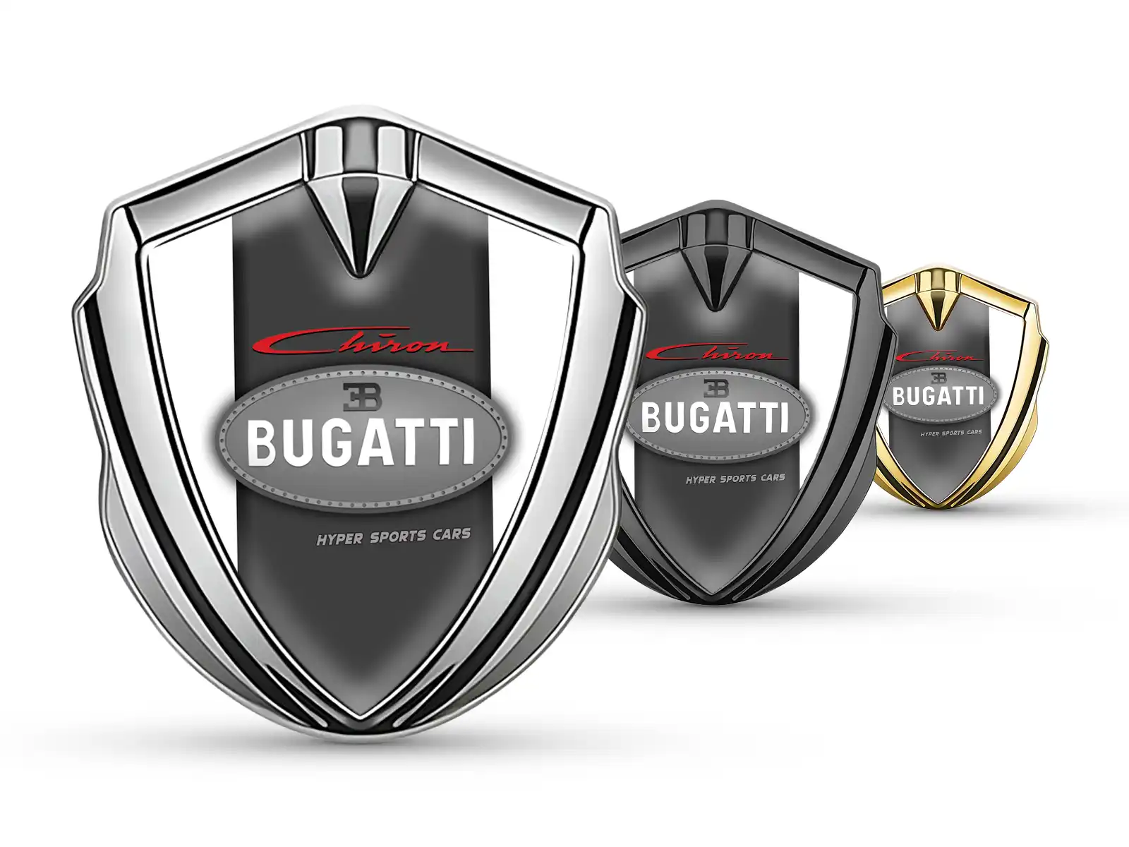 Bugatti Insigne Auto-Adhésif Durable Taille Standard